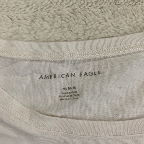 American Eagle Tie Front Tee - Picture 3 of 3